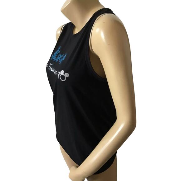 OLD NAVY Active Womens Size Small Sleeveless Disney Graphic Tank Top T Shirt - Picture 2 of 7